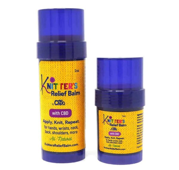 Knitter’s Relief Balm - 1oz and 2oz tubes